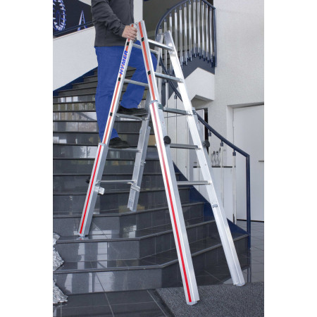 Grösse 2x5 beim Einsatz auf einer Treppe 