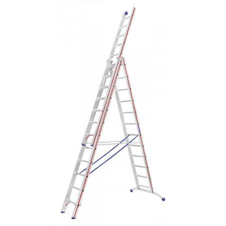 Variante 3x12 als Stehleiter mit einer Reichhöhe von 6.49 m