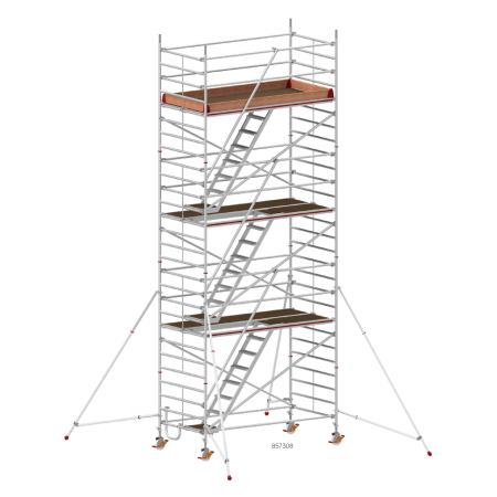 Treppen-Fahrgerüst 857308 mit einer Reichhöhe von 8.40 m