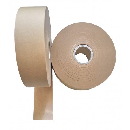 Rolle mit braunem Papierband, 49 mm breit
