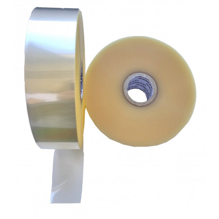 Transparentes Filmband 49 mm breit