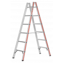 6023 Sprossenstehleiter mit 2x6 Sprossen