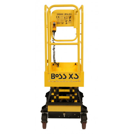 Die BoSS X3 ist 70 cm, die BoSS X3X 76 cm breit