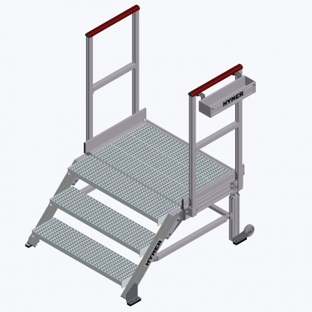 Beispiel einer individuell konfigurierten Podesttreppe*