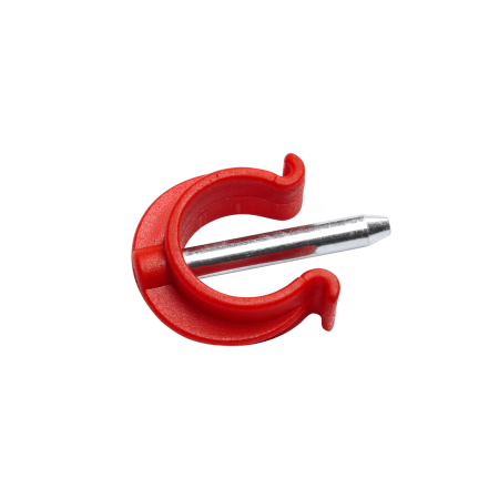 Sicherungsstecker mit roter Klammer