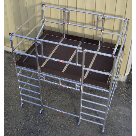 Belastung pro Plattform: 220 kg | max. Gesamtbelastung: 500 kg