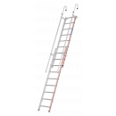 Schiebeleiter mit 2x8 Sprossen ausgeschoben