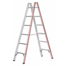 6023 Sprossenstehleiter mit 2x5 Sprossen