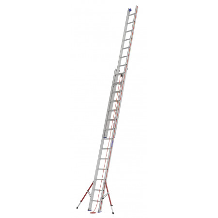 Rope-operated extension ladder 6051 2x14