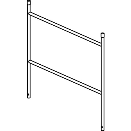 Breites Geländer 150 x 100 cm