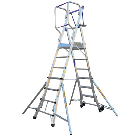 Telefly platform stepladder 5+4