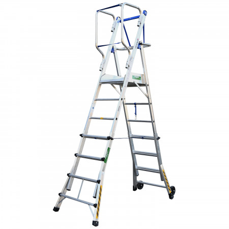 Telefly platform stepladder 6+4