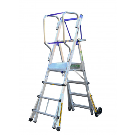 Telefly platform stepladder 4+3