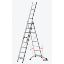 Mehrzweckleiter, dreiteilig mit Smart-Base 70247