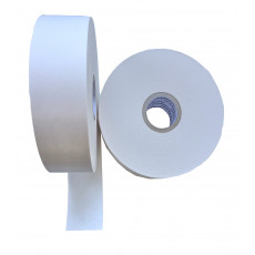 Rolle mit weissem Papierband 49 mm breit