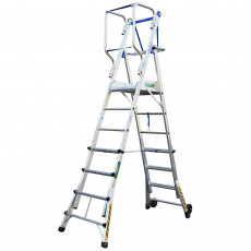 Telefly platform stepladder